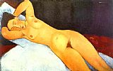 Amedeo Modigliani Nude with a Necklace painting